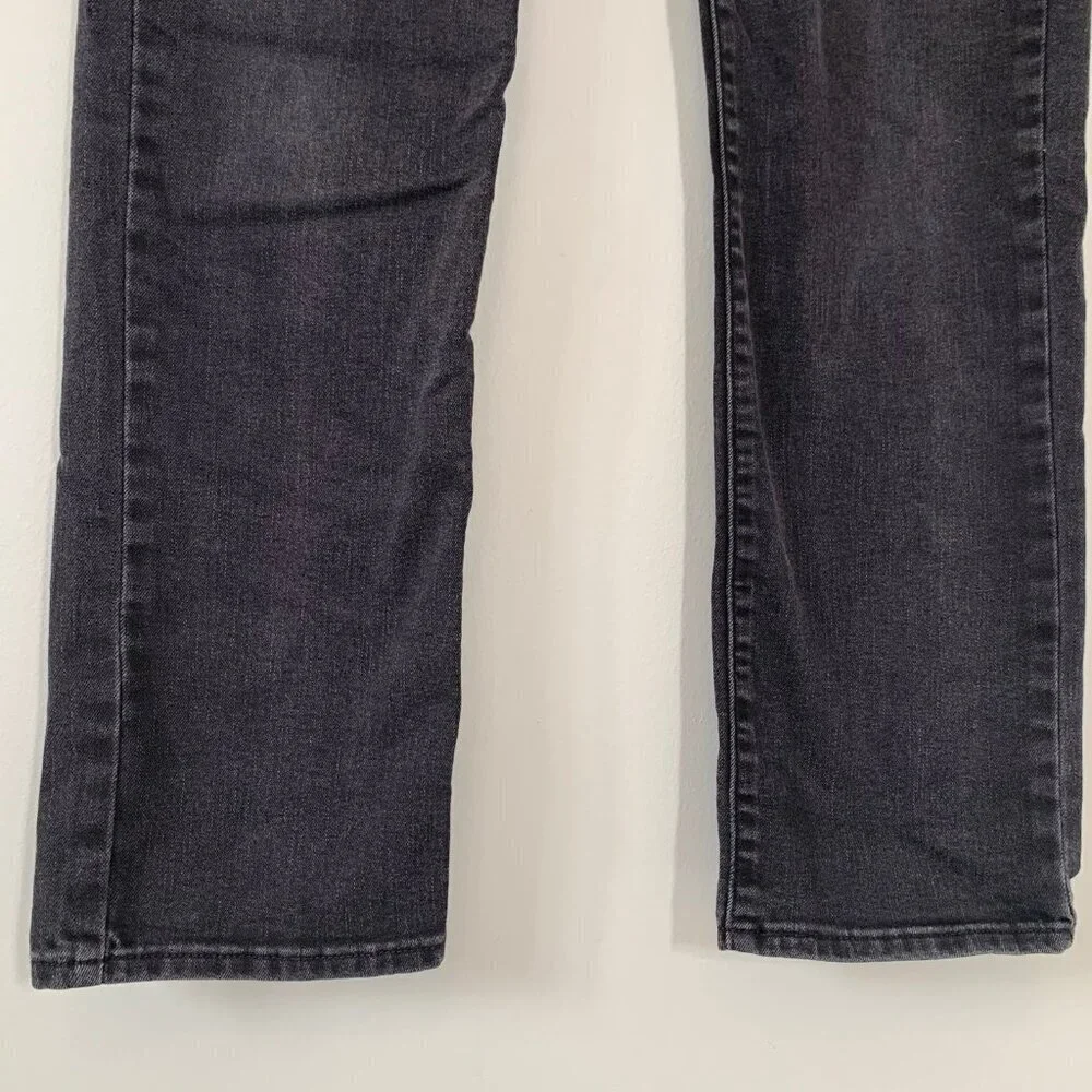 Levi's Mid‎ Rise Skinny Jeans Women 12M Black Stretch Denim